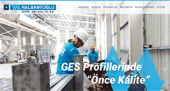 Desktop Screenshot of nalbantogludemir.com
